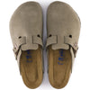 Birkenstock Boston Soft Footbed Medium - Taupe | Suede Leather - 560771