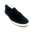 Earth Women's Date Suede Leather Slip-On Shoes - Black 602245WSDE