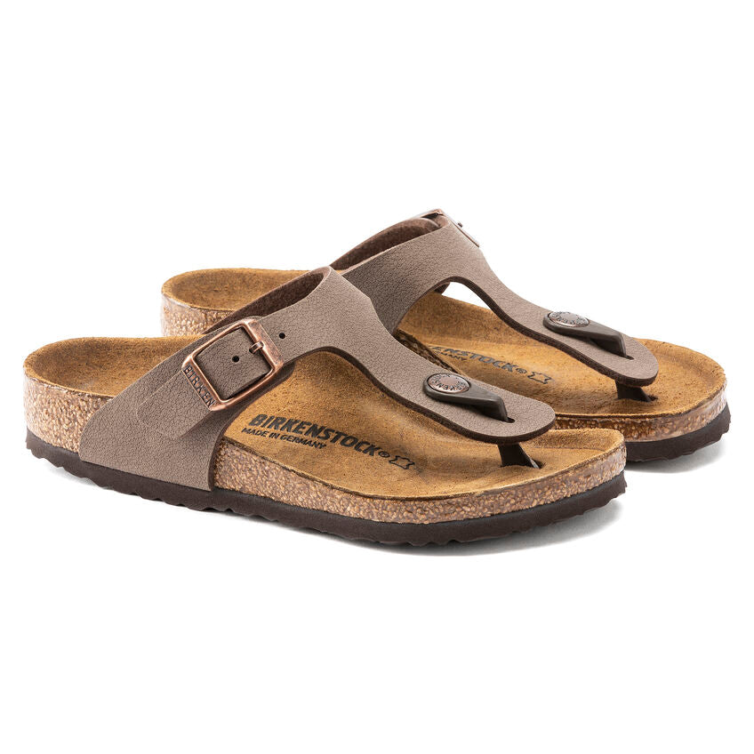 Birkenstock Kid's Gizeh Birko-Flor Sandal - Mocha 846133