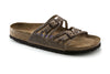 Birkenstock Women's Granada Soft Footbed - Tobacco | Oiled Leather 092881 - ShoeShackOnline