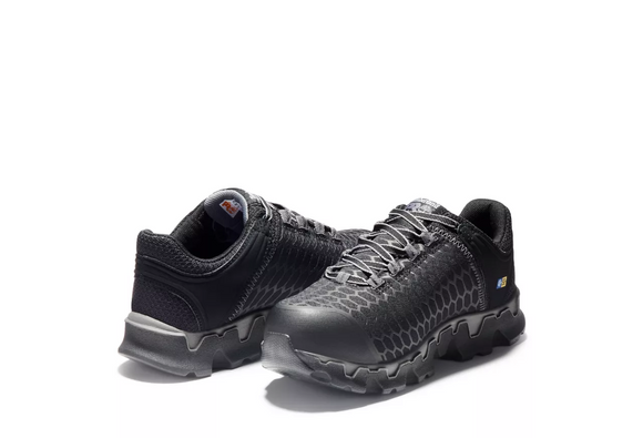 Timberland Pro Women's Powertrain Sport SD+ Safety Toe Work Sneaker - Black A1B7F