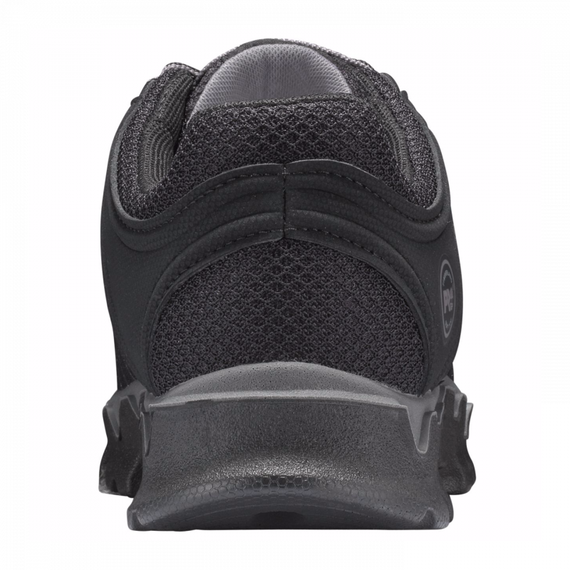 Timberland Pro Women's Powertrain Sport SD+ Soft Toe Work Shoe - Black A1GW3 - ShoeShackOnline