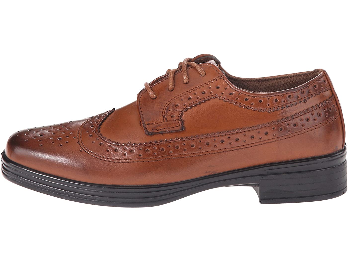 Deer Stags Boy's Ace Dress Shoe - Luggage Tan - ShoeShackOnline