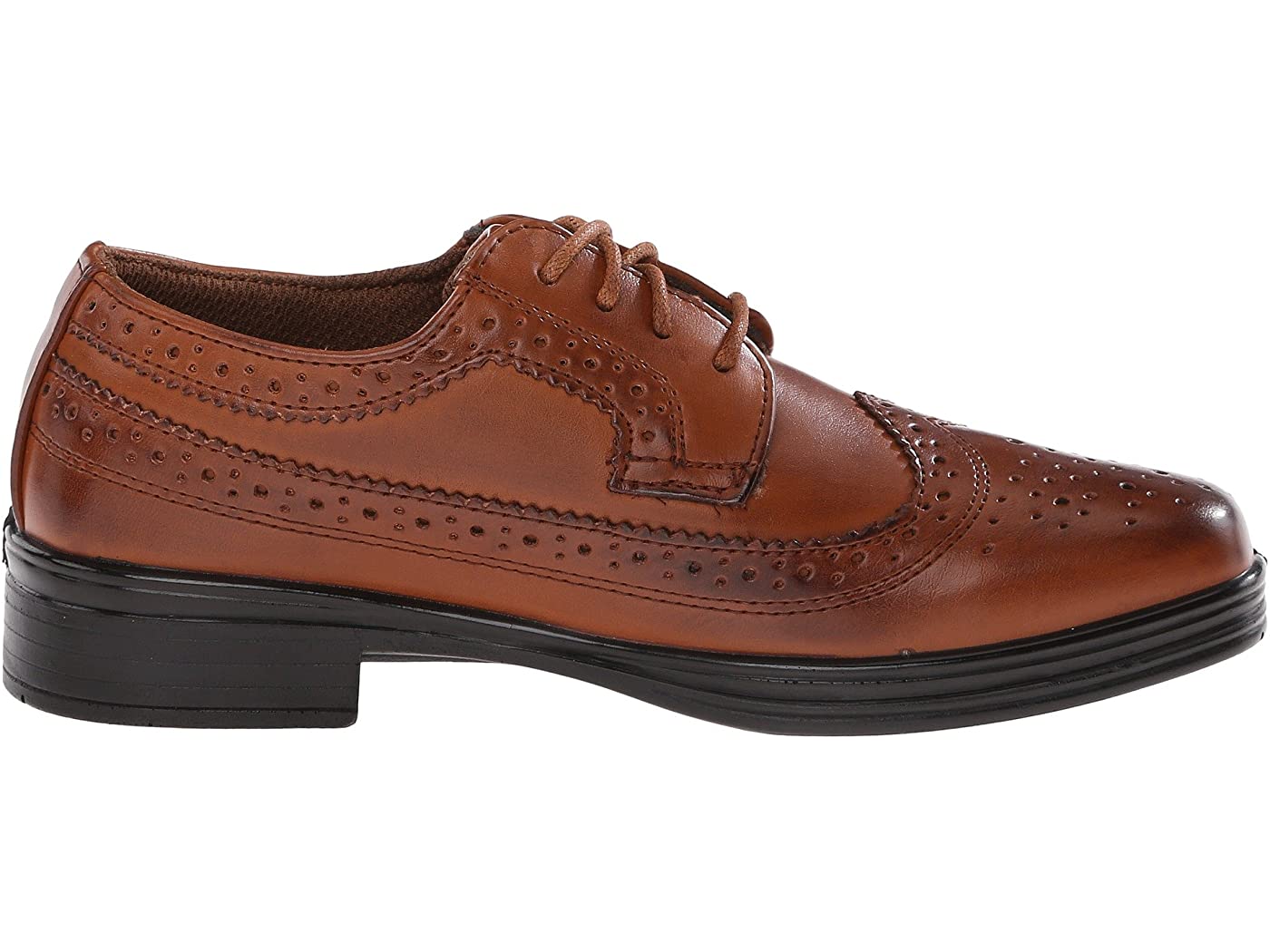 Deer Stags Boy's Ace Dress Shoe - Luggage Tan - ShoeShackOnline
