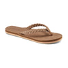 Cobian Women's Bethany Braided Pacifica Flip Flop - Tan BBP23-230