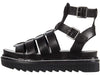 Steve Madden Women's Strappy Platform Sandal - Black BENE03S1