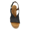 Blowfish Women's Partea Block Heel Sandal - Black Prospector BF-10040