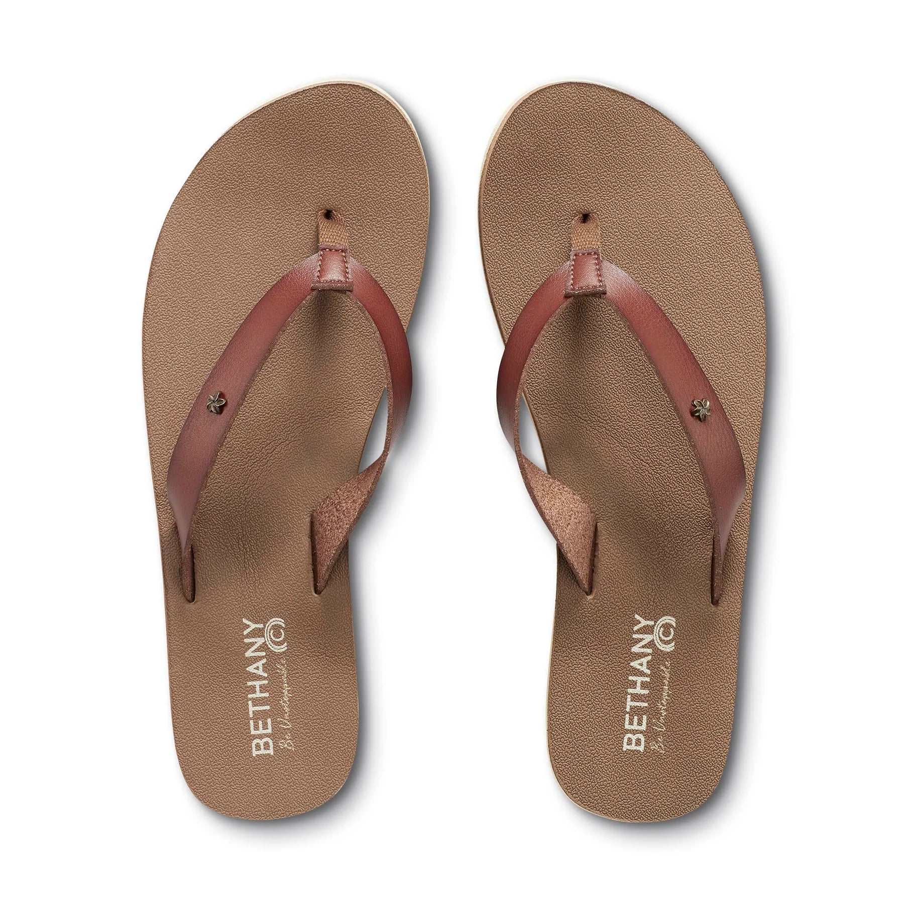 Cobian Women's Bethany Kealia Flip Flop - Chestnut BTK22-210