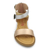 Blowfish Kid's Belia-K Multi Strap Sandal - Silver/Gold/Rose Gold