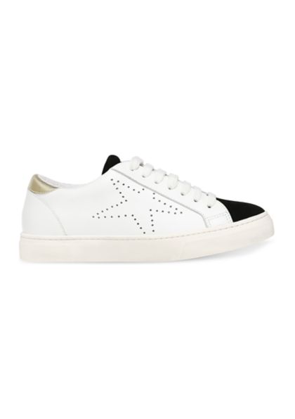Steve Madden Women's Rezume Sneakers White/Black