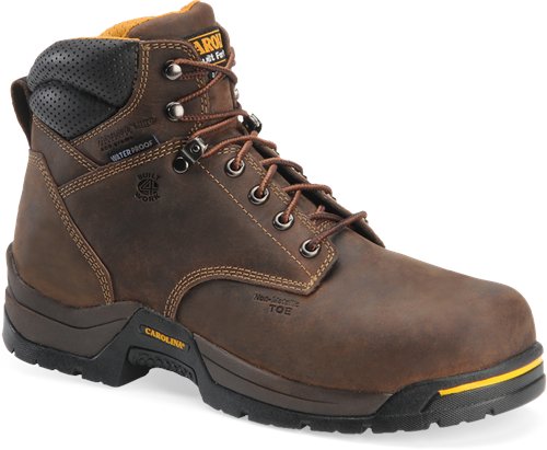 Carolina Men's 6" Waterproof 400G Insulated Broad Composite Toe Work Boot - CA5521 - ShoeShackOnline