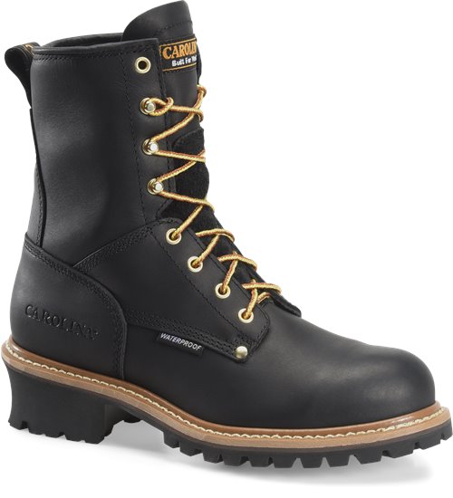 Carolina Men's 8" Waterproof Steel Toe Logger Boot - CA9823