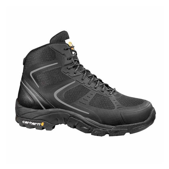 Carhartt Men's Lightweight Steel Toe Work Hiker Boots - Black CMH4251