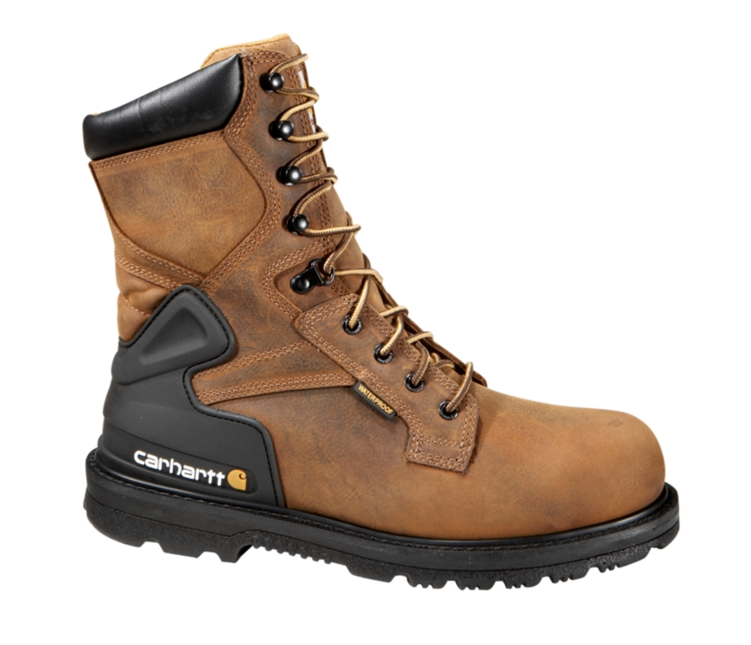Carhartt Men's 8" Bison Safety Toe Work Boot - CMW8200 - ShoeShackOnline