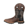Durango Men's Maverick XP Waterproof Steel Toe Western Work Boot - Chocolate/Black DDB0176 - ShoeShackOnline