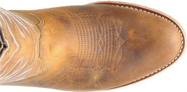 Double-H Men's 12" Domestic Gel ICE™ Work Western - Brown DH1552 - ShoeShackOnline