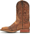 Double-H Men's 11" Domestic Wide Square Toe ICE™ Roper - Brown DH3560 - ShoeShackOnline