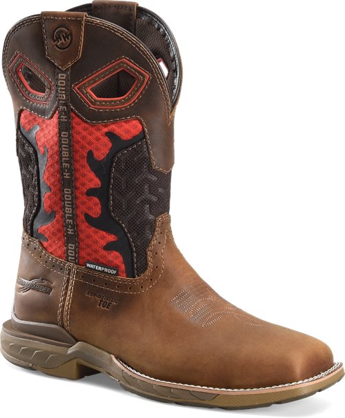 Double H Men's 11" Phantom Rider Purge Waterproof Composite Toe Work Boot - Brown DH5391