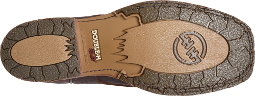 Double H Men's 11" Talache Wide Square Roper Boot - Brown/Tan DH8305