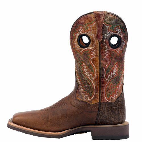 Dan Post Men's 11" Honcho Slip On Boots - Brown/Multi DP4550