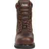Rocky Men's 8" Exertion Waretproof Steel Toe Work Boot - Brown FQ0006899 - ShoeShackOnline