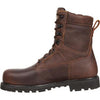 Rocky Men's 8" Exertion Waretproof Steel Toe Work Boot - Brown FQ0006899 - ShoeShackOnline