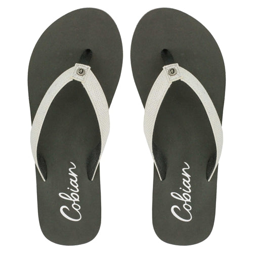 Cobian Women's Fiesta Skinny Bounce - White Glitter FSB13-101