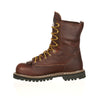 Georgia Men's 8" Steel Toe Waterproof Lace-to-Toe Work Boot - Chocolate G103 - ShoeShackOnline