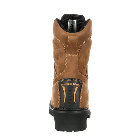 Georgia Men's 9" Comfort Core Waterproof Composite Toe Work Boot - Brown GB00097 - ShoeShackOnline