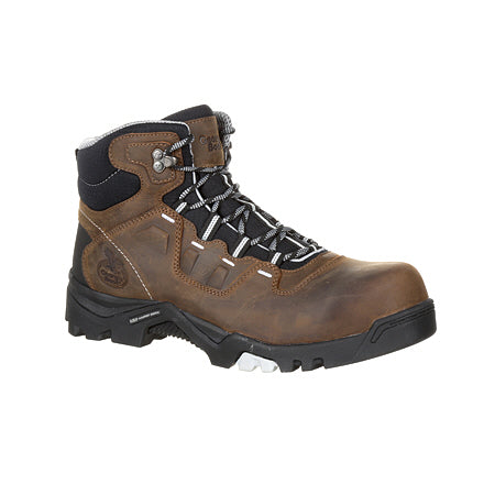 Georgia Men's 5" Amplitude Waterproof Composite Toe Work Boot - Brown GB00216 - ShoeShackOnline