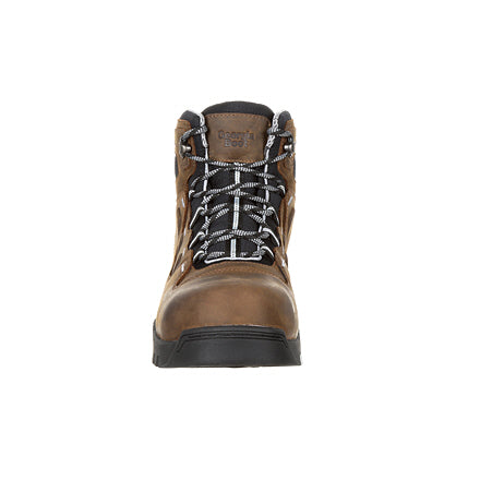 Georgia Men's 5" Amplitude Waterproof Composite Toe Work Boot - Brown GB00216 - ShoeShackOnline