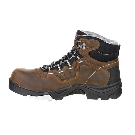 Georgia Men's 5" Amplitude Waterproof Composite Toe Work Boot - Brown GB00216 - ShoeShackOnline