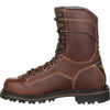 Georgia Men's 9" AMP LT Logger Low Heel Waterproof Work Boot - Brown GB00237 - ShoeShackOnline