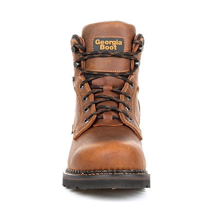 Georgia Men's 6" Giant Revamp Waterproof Work Boot - Brown GB00316 - ShoeShackOnline