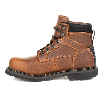 Georgia Men's 6" Giant Revamp Waterproof Work Boot - Brown GB00316 - ShoeShackOnline