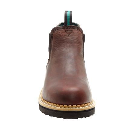 Georgia Men's 4" Giant Waterproof High Romeo Work Boot - Soggy Brown GR500 - ShoeShackOnline