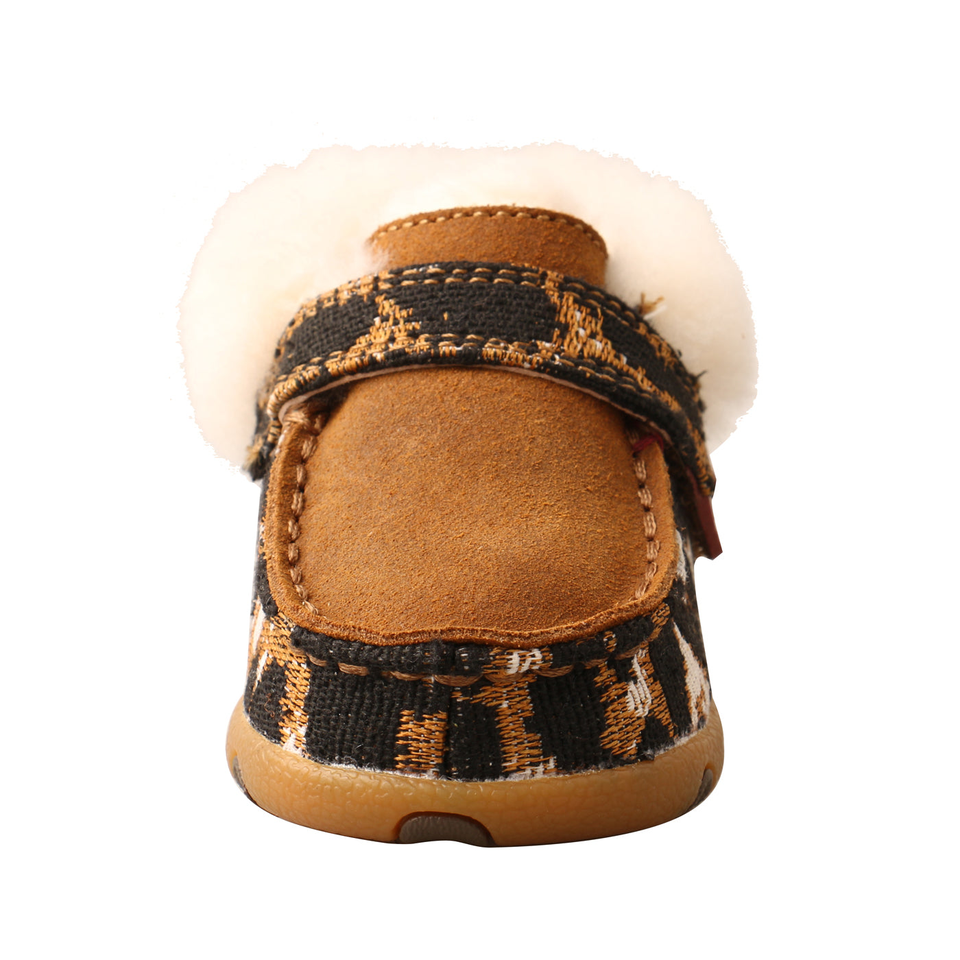 Twisted X Infant's Shearling-Lined Chukka Driving Moc - Tan/Cheetah ICA0025