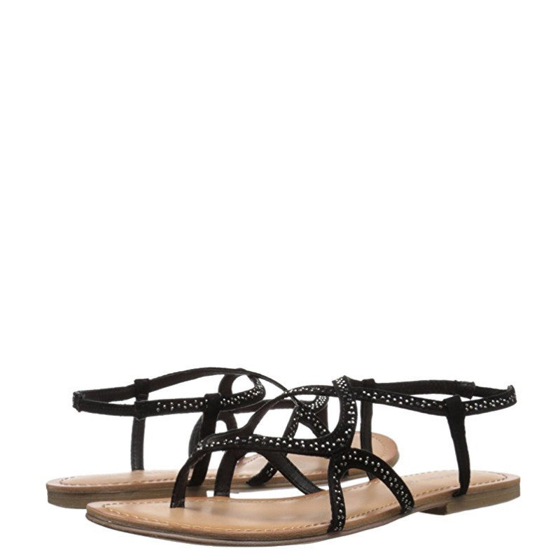 Madden Girl Women's Kissesss Sandal - Black - ShoeShackOnline