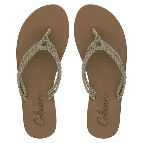 Cobian Women's Leucadia Flip Flop - Natural LEC17-965 - ShoeShackOnline
