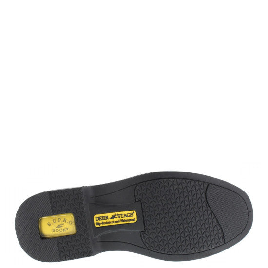 Deer Stags Men's Nu Media Slip On Loafer - Black - ShoeShackOnline