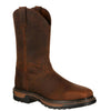 Rocky Men's Original Ride Steel Toe Western Boot - Dark Brown RKW0117 - ShoeShackOnline