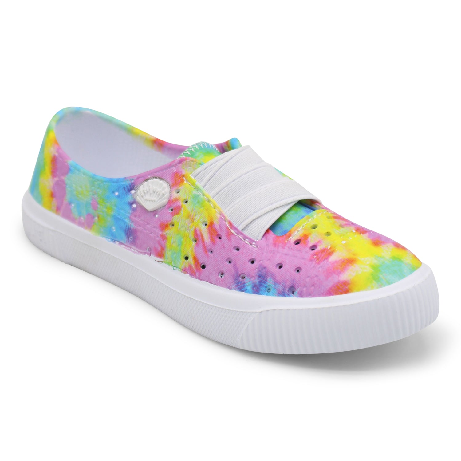 Pastel Tie Blowfish Tie Dye Blowfish Kid's Rioo-K Slip On Shoe