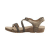 Aetrex Women's Jillian Braided Quarter Strap Sandal - Bronze SC454W - ShoeShackOnline