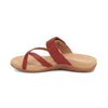 Aetrex Women's Izzy Adjustable Slide Sandal - Red SE228