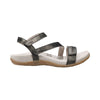 Aetrex Women's Gabby Adjustable Sandal - Pewter SE266W - ShoeShackOnline