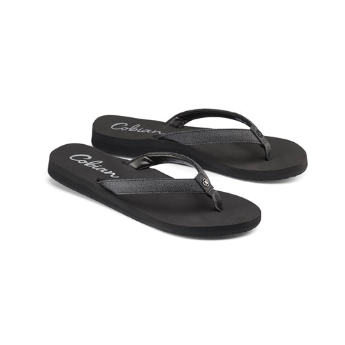 Cobian Women's Skinny Bounce Sandals - Black SKB16-001