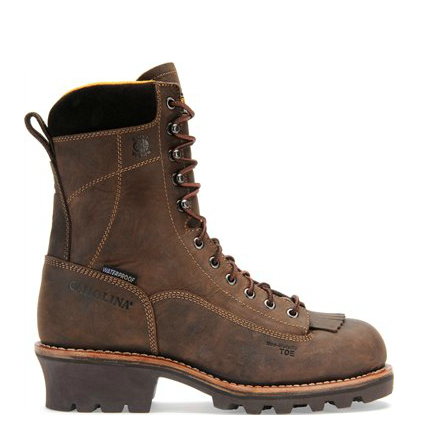 Carolina Men's 8” Waterproof Lace-to-Toe Logger Boot - CA7022 - ShoeShackOnline