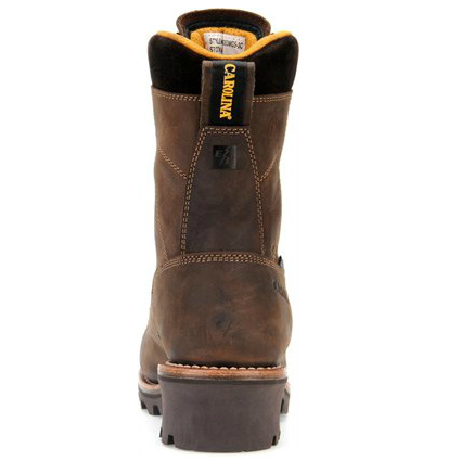 Carolina Men's 8” Waterproof Lace-to-Toe Logger Boot - CA7022 - ShoeShackOnline