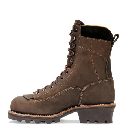 Carolina Men's 8” Waterproof Lace-to-Toe Logger Boot - CA7022 - ShoeShackOnline