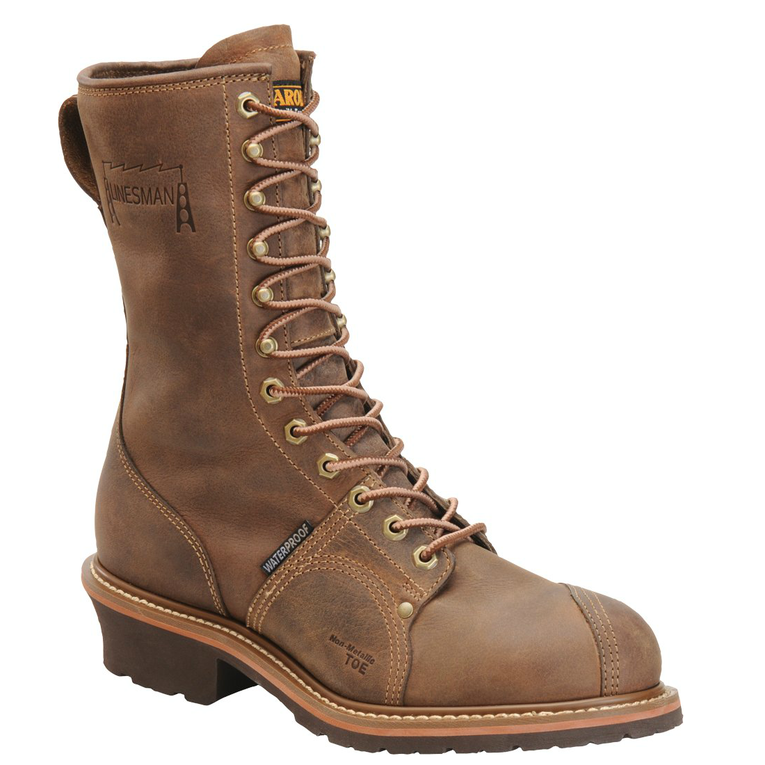 Carolina Men's 10" Waterproof Linesman Boot - CA904 - ShoeShackOnline